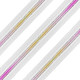 Rainbow Zipper Slider Bundle (11pcs) - White